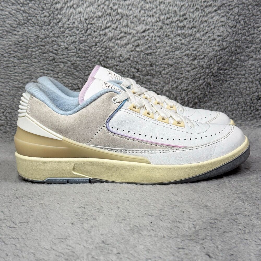Air Jordan 2 Low Look Up In The Air Low‎ Womens Size 9 Shoes Summit White Blue